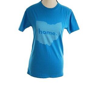Ohio T Shirt Home State Graphic Tee Short Sleeve Womens Size Small